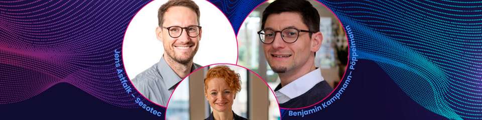 Auf der INDUSTRY.forward EXPO diskutieren Dr. Christine Bunte, Jens Astfalk und Benjamin Kampmann zum Thema Nachhaltigkeit in der Kunststoffindustrie.