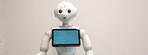 Mein Kollege, der Roboter: Sechs Wochen war „Pepper“ bei einem regionalen Unternehmen mit mehreren Standorten im Einsatz.