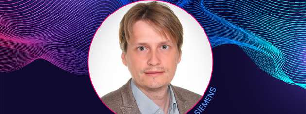 Dr. Sebastian Käbisch, Principal Key Expert bei Siemens Foundational Technologies war Speaker auf der INDUSTRY.forward EXPO.