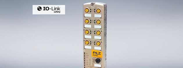 Der IO-Link Safety Master von Pilz erweitert die Funktionen eines herkömmlichen IO-Link-Masters um die Möglichkeit der sicheren Kommunikation im Bereich der funktionalen Sicherheit.