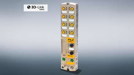 Der IO-Link Safety Master von Pilz erweitert die Funktionen eines herkömmlichen IO-Link-Masters um die Möglichkeit der sicheren Kommunikation im Bereich der funktionalen Sicherheit.