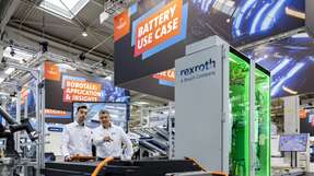 Bosch Rexroth zeigt zum Beispiel Prozesslösungen für das Recycling von Elektrofahrzeugbatterien zur Reduzierung von Sicherheitsrisiken, Steigerung der Prozesseffizienz und Verbesserung der Wirtschaftlichkeit bei der Diagnose, Entladung und Demontage.