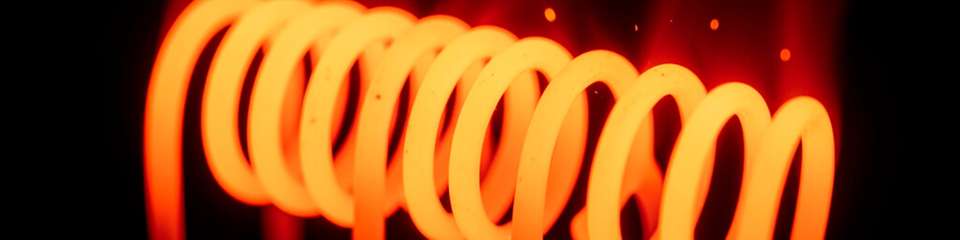 Die Anlage basiert auf speziell beschichteten Heizdrähten, die auf unterschiedliche Weise erhitzt werden können.