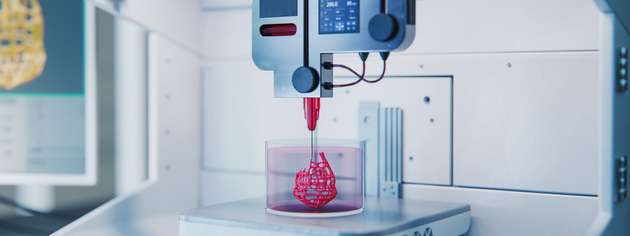 Nachhaltige Bio-Drucktinten aus Kollagen, Elastin und Cellulose-Derivaten sollen den 3D-Druck physiologischer Gewebestrukturen für Wirkstofftests und künftige Implantate ermöglichen.