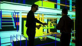 Industrial Metaverse: In Virtuellen Umgebungen werden Objekte als Digitale Zwillingen entworfen, um beispielsweise später genau so realisiert zu werden.