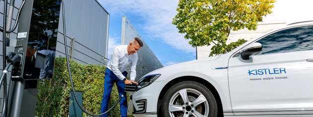 Kistler baut in den kommenden Jahren die E-Mobilität in der internationalen Unternehmensflotte weiter aus. Bereits rund 50 Prozent aller Pool- und Dienstfahrzeuge in Deutschland sind elektrisch.