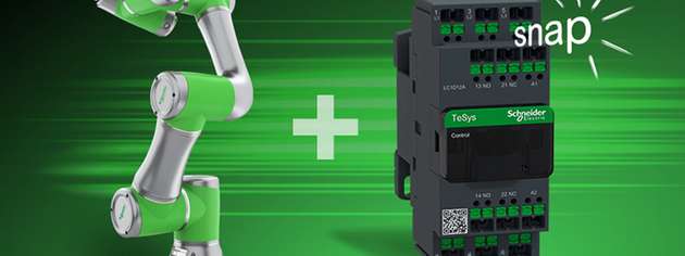 Lexium Cobot + TeSys Deca Snap-In