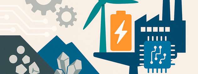 Fraunhofer-Studie untersucht Rohstoffbedarf für Zukunftstechnologien bis 2045 – von Batterien über Windkraft bis zu Rechenzentren.