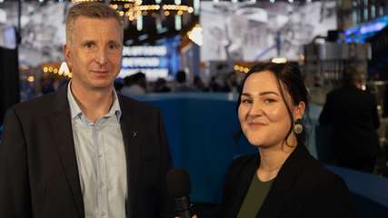 Stefan Raith, Head of Line Solutions bei Krones im Gespräch mit publish-industry.