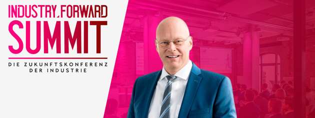 Thomas Böck, Vorstandsvorsitzender bei Festo, spricht am 2. Juli 2026 auf dem INDUSTRY.forward SUMMIT über Innovationsführerschaft, KI und strategische Partnerschaften im Mittelstand.