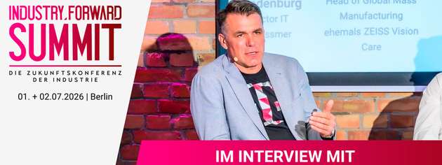 Ralf Pechmann, Telekom MMS, beantwortete drei Fragen zur KI-Disruption in der Industrie.