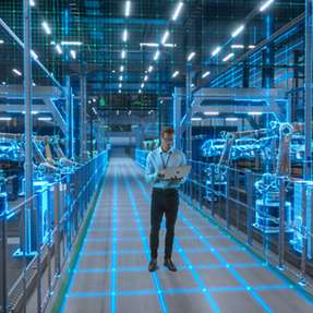 Die digitale Werkerassistenz begleitet die Montageschritte in Echtzeit und macht Erfahrungswissen dauerhaft verfügbar.