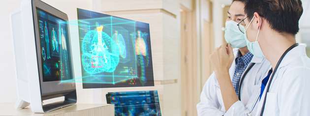 Laute einer Studie sollten im besten Fall Künstliche Intelligenz und Radiologen bei der Diagnostik von Brustkrebs eng zusammen arbeiten.
