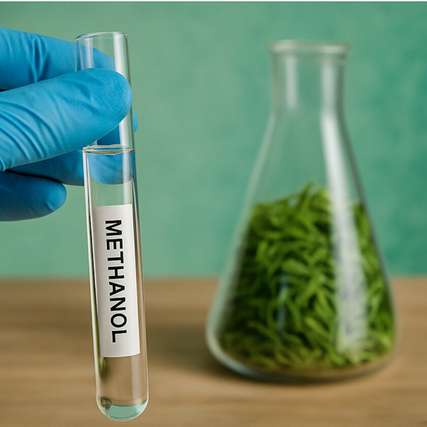 Ein neues Verfahren der FAU ermöglicht die Herstellung von Methanol direkt aus feuchter Biomasse – ohne energieintensive Vorbehandlung und mit Potenzial für dezentrale, nachhaltige Anlagen.
