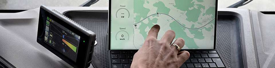 Monitoring des induktiven Ladens auf der A6-Teststrecke