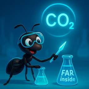 Forschende entwickeln mit dem Enzym FAR einen robusten Katalysator, der Formiat effizient zu Formaldehyd umwandelt und damit einen entscheidenden Baustein für CO₂-basierte biotechnologische Produktionswege liefert.