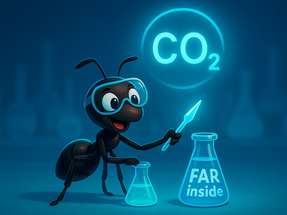 Forschende entwickeln mit dem Enzym FAR einen robusten Katalysator, der Formiat effizient zu Formaldehyd umwandelt und damit einen entscheidenden Baustein für CO₂-basierte biotechnologische Produktionswege liefert.