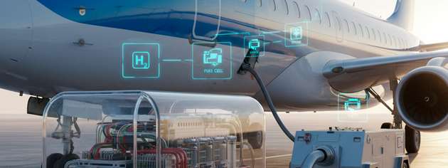 Im Projekt „GenTwoPro“ entsteht ein skalierbares, leichtes LT‑PEM‑Brennstoffzellensystem für Kurzstrecken‑Passagierflugzeuge mit rund 100 Sitzplätzen.