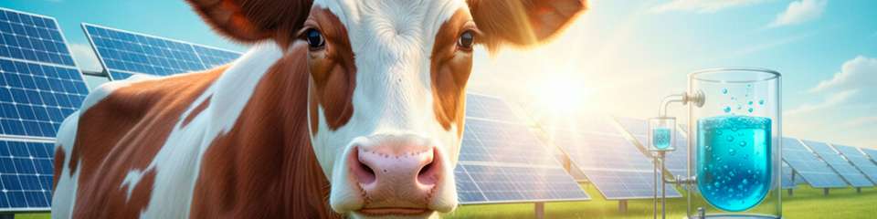 Erneuerbare Energie könnte künftig helfen, wichtige Aminosäuren für die Tierernährung ressourcenschonender herzustellen.