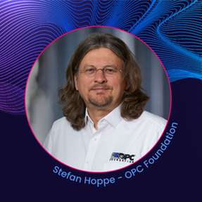 Stefan Hoppe, President & CEO von OPC Foundation ist Speaker auf der INDUSTRY.forward EXPO.