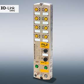 Der IO-Link Safety Master von Pilz erweitert die Funktionen eines herkömmlichen IO-Link-Masters um die Möglichkeit der sicheren Kommunikation im Bereich der funktionalen Sicherheit.