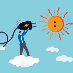 Photovoltaik kompensierte 2025 wetterbedingte Erzeugungseinbußen bei Wind- und Wasserkraft – der Anteil Erneuerbarer am Stromverbrauch blieb stabil bei 57 Prozent.