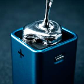 Das neue Schmelzbeschichtungsverfahren des RWTH Aachen ermöglicht die kontrollierte Applikation flüssigen Lithiums auf Substratfolien zur Herstellung ultradünner Lithium-Metall-Anoden.