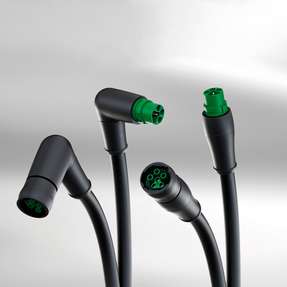 Die umfangreiche Serie an MQ 15-Steckverbindern verkürzt durch das Schnellanschluss-System die Montagezeit bei Neuinstallation, Service und Wartung um bis zu 80 Prozent