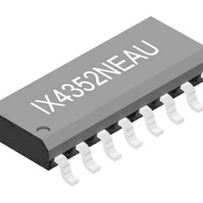 Der Gate-Treiber IX4352NEAU von Littelfuse bietet eine integrierte, verstellbare negative Gate-Vorspannung und ermöglicht effizientere, kompaktere Designs für SiC- und IGBT-basierte Antriebssysteme in Elektrofahrzeugen.