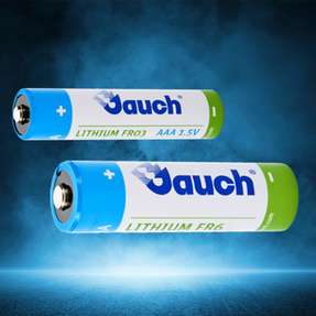 Die FR03- und FR6-Zellen sind als leistungsstarke Alternative zu klassischen AA- und AAA-Alkaline-Batterien für langlebige und anspruchsvolle Anwendungen ausgelegt.