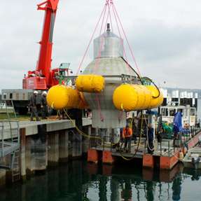 In einem Feldversuch mit einer 3-Meter-Kugel im Bodensee wurde 2016 bereits nachgewiesen, dass das neuartige Konzept gut funktioniert.