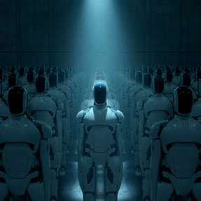 In der Industrie übernehmen humanoide Roboter bereits einfache Tätigkeiten und in Zukunft sollen sie noch mehr Aufgaben übernehmen.