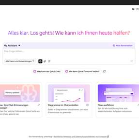 Amazon Quick vereint vier spezialisierte Funktionsbereiche in einem einheitlichen digitalen Arbeitsbereich. 