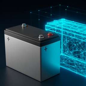 Der Digitale Zwilling durchläuft nun in Echtzeit die gleichen Lade- und Entladezyklen wie der reale Speicher und klärt dabei permanent ab, ob das tatsächliche Verhalten mit der zuvor berechneten Verteilungskurve übereinstimmt.