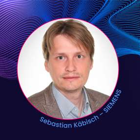 Dr. Sebastian Käbisch, Principal Key Expert bei Siemens Foundational Technologies, ist Speaker auf der INDUSTRY.forward EXPO.