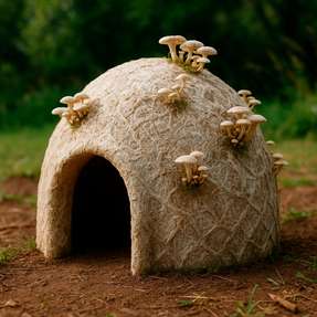 Das Projekt MyGlu zeigt, wie Pilzmyzel als nachhaltiger Baustoff genutzt werden kann – ausgezeichnet mit dem Sustain Award der Frankfurt UAS.