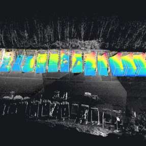 LiDAR-Sensoren übernehmen die präzise und automatische Überwachung der Schüttgutlager in Echtzeit.