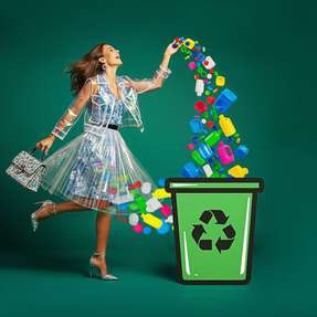 Aus Müll wird Kleidung: So kann Kunststoff-Recycling gelingen.