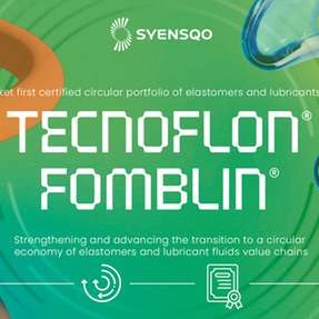 Syensqo bringt das branchenweit erste Portfolio an Elastomeren und Schmierstoffen mit zertifiziertem zirkulärem Inhalt auf den Markt.